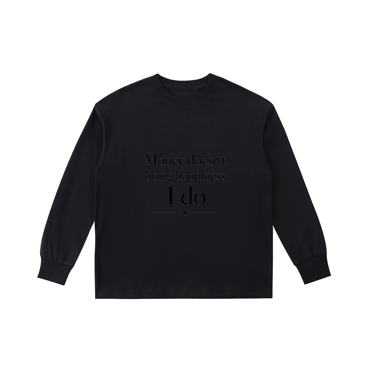 Kids' Quick-Dry Cotton Long-Sleeve Tee